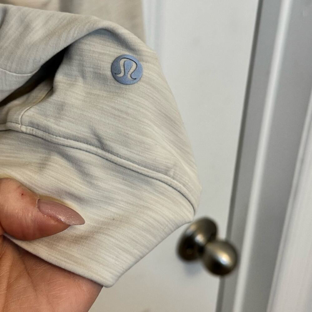 Lululemon Athletica Cream Sweatpants Relaxed Fit - Picture 4 of 4